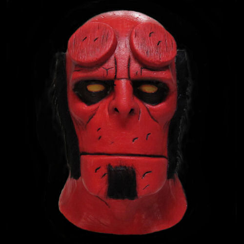 Hellboy Latex Mask